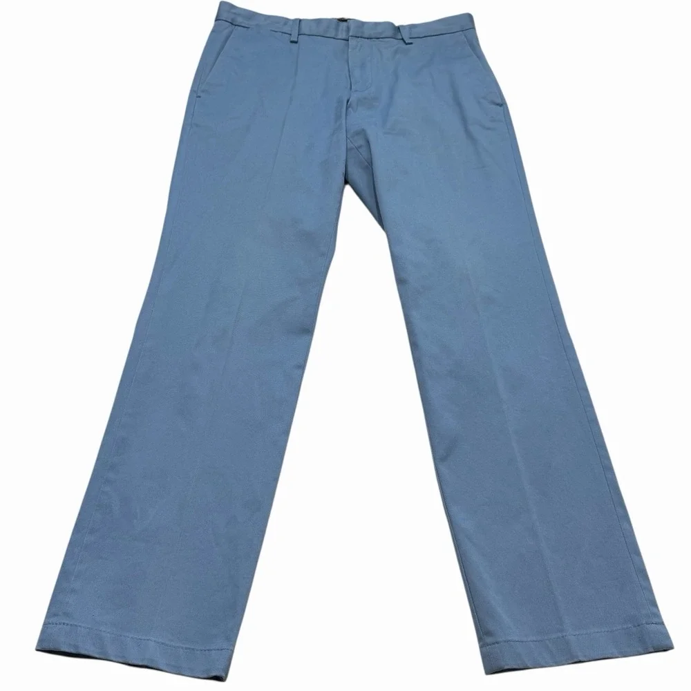 Banana Republic Aiden Chino‎ Coastal Blue Stretch Pants Rapid movement